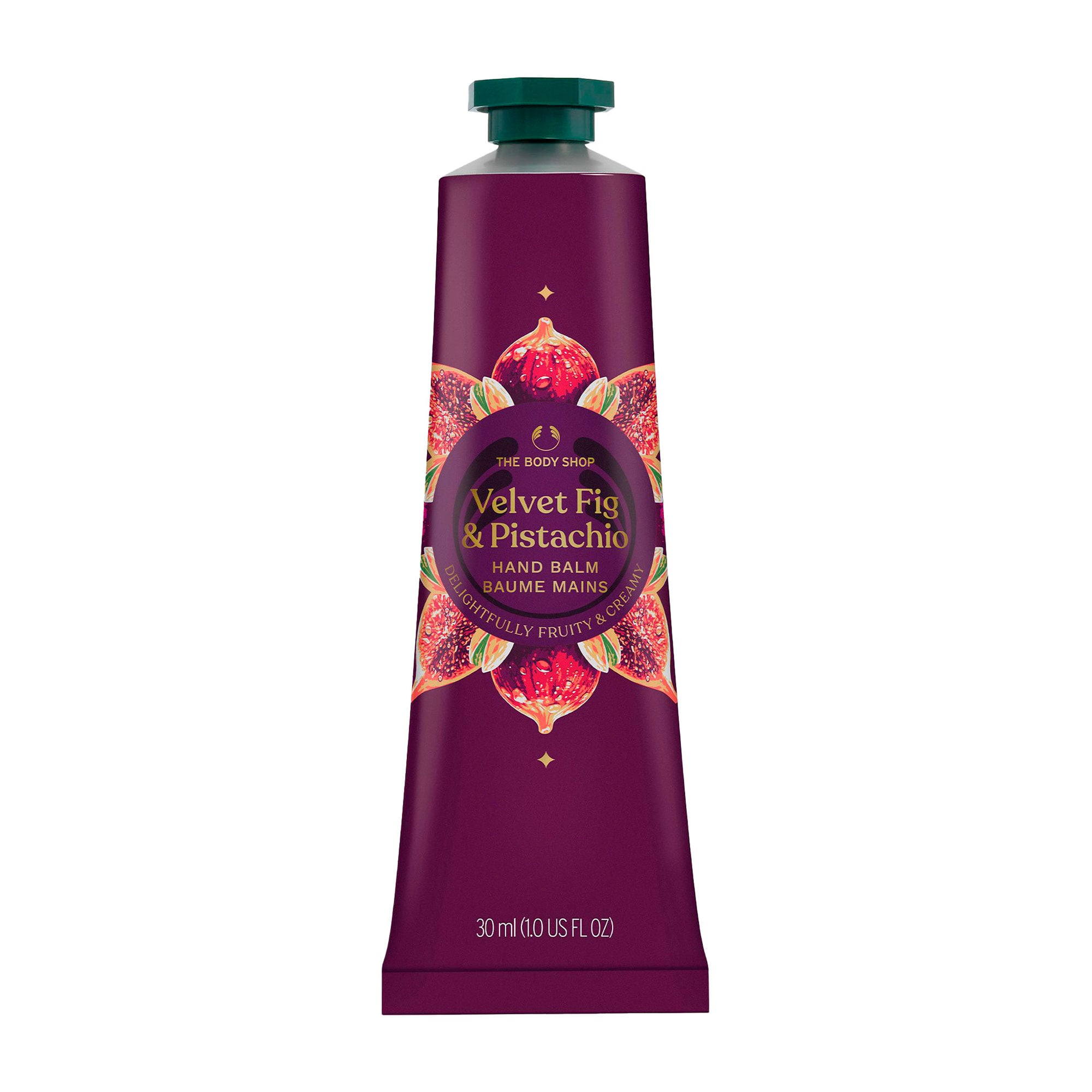Крем-бальзам для рук The Body Shop Velvet Fig &amp; Pistachio Hand Balm Інжир та фісташка, 30 мл